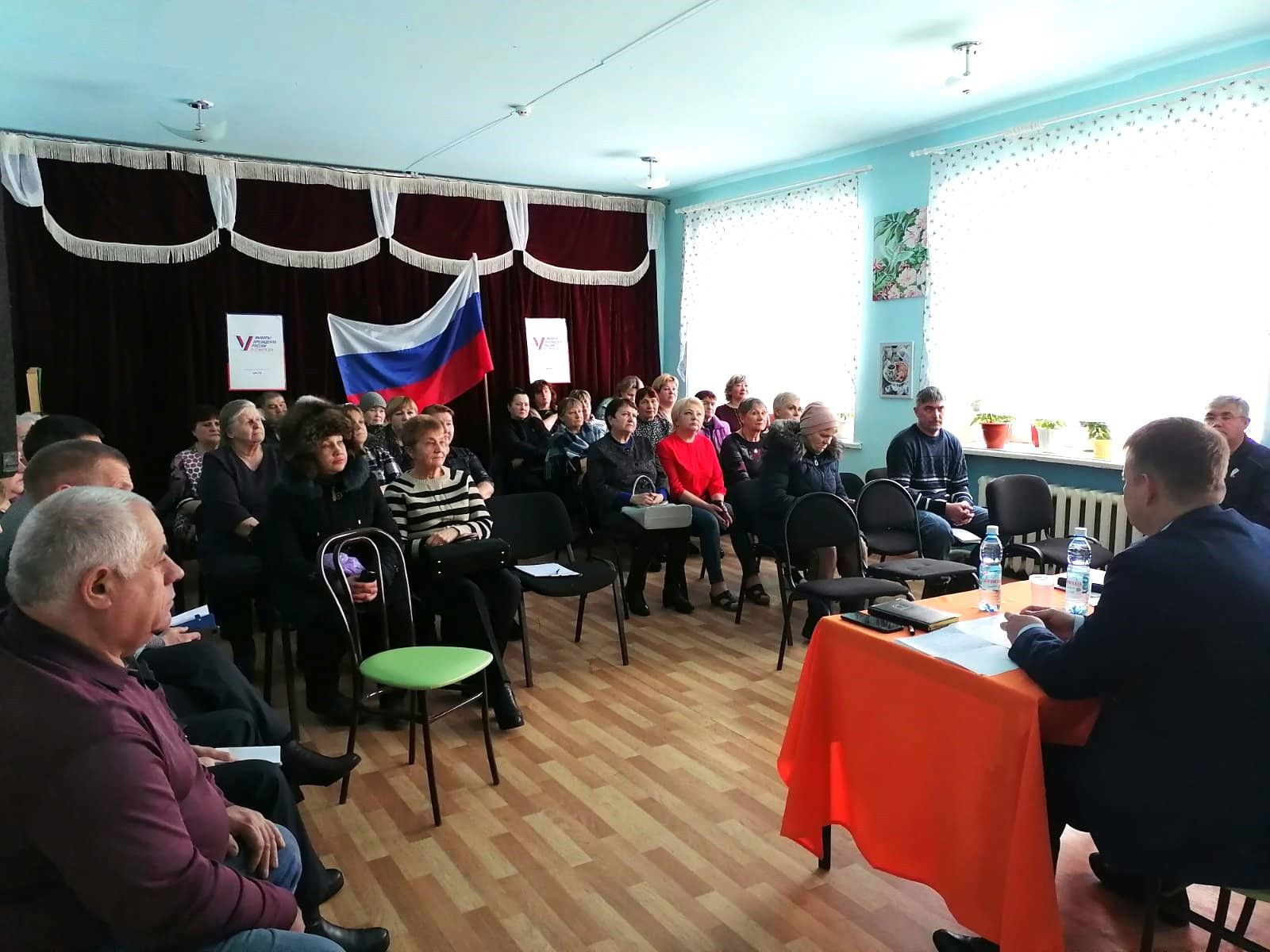 21 февраля прошли встречи с населением в Новопокровском поселении